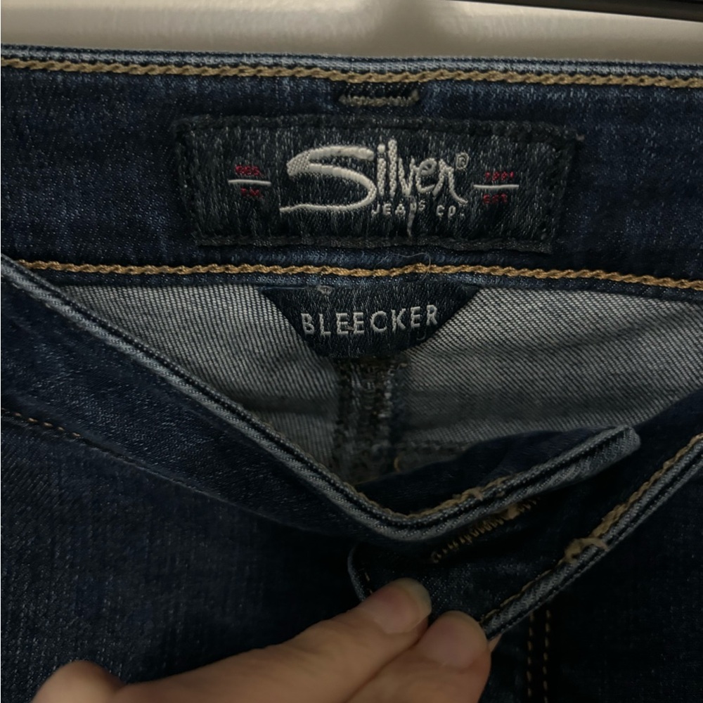 Silver jeans